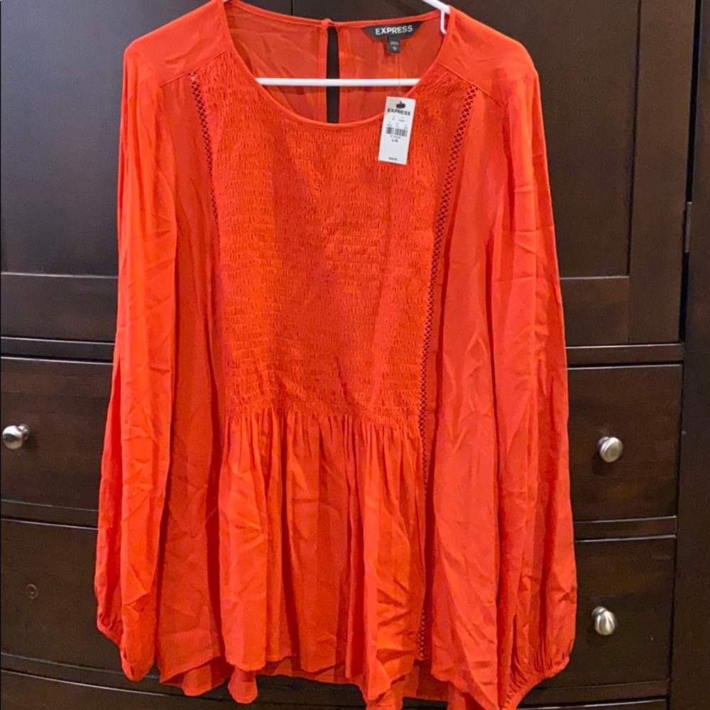 NWT Red Express Top